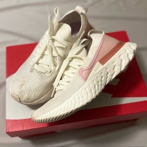 Nike React Infinity Run Flyknit 'Sail Metallic Copper'